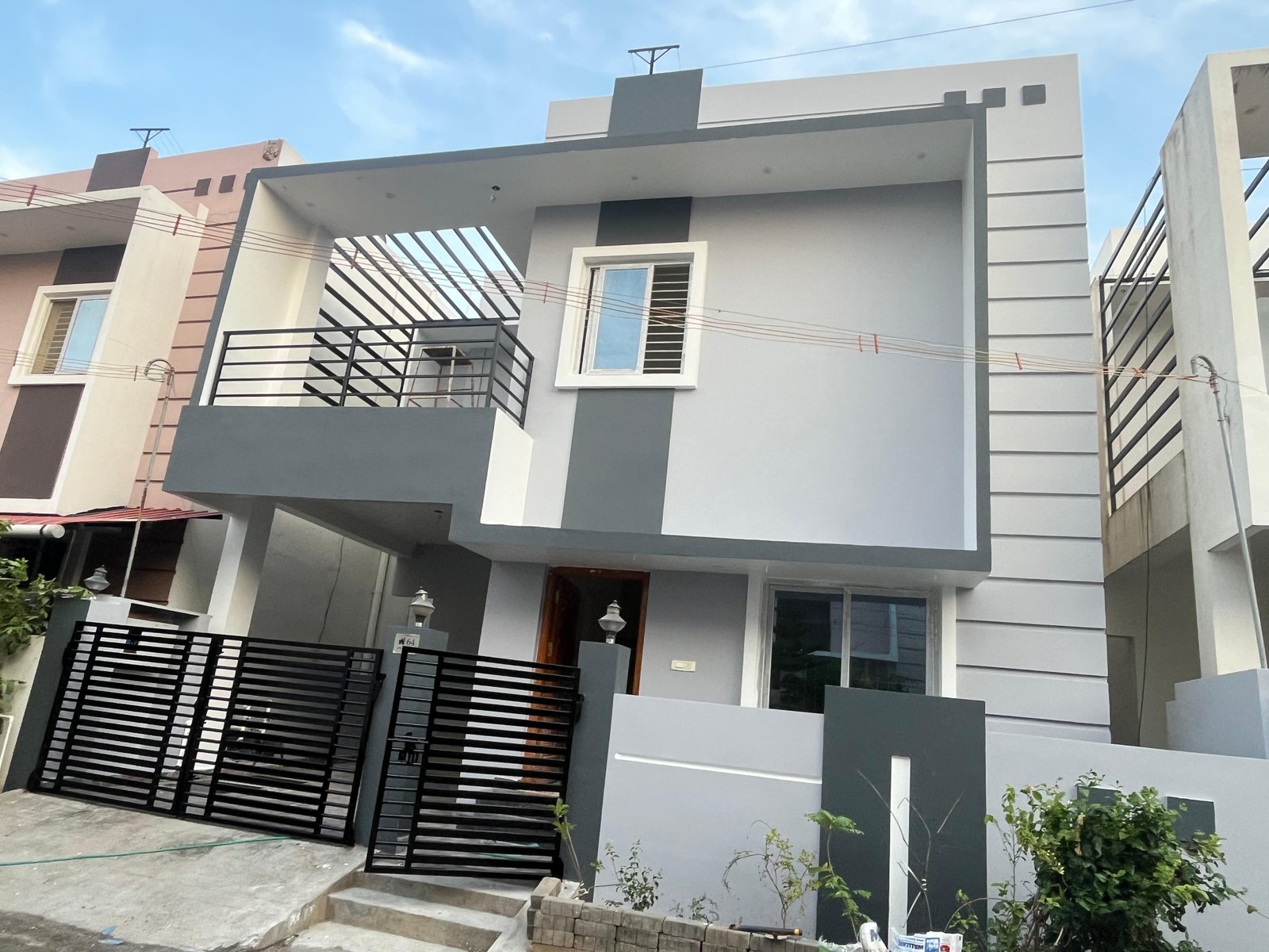 Exterior painting work by Annai Paints
