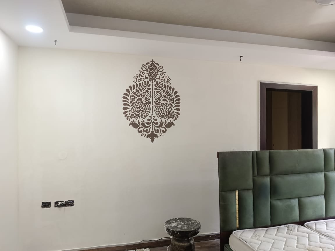 Stencil work by Annai Paints