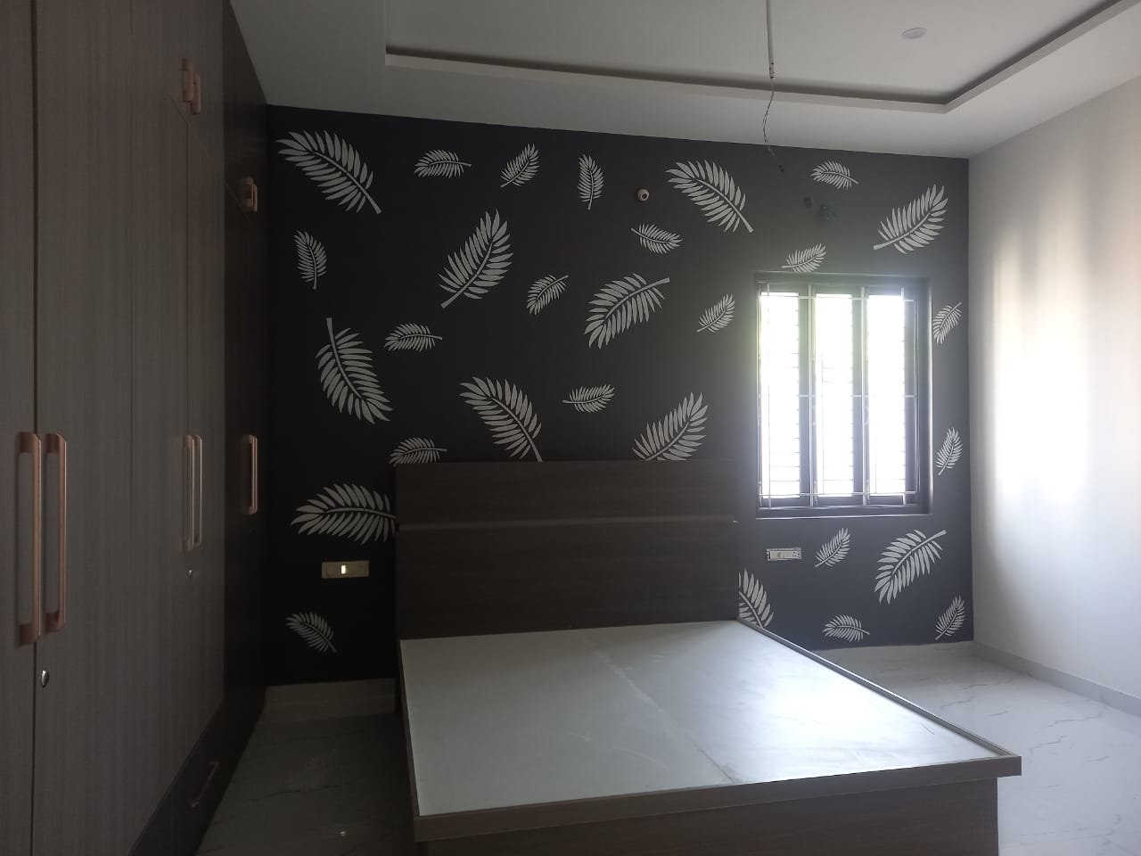 Creative stencil painting in Coimbatore