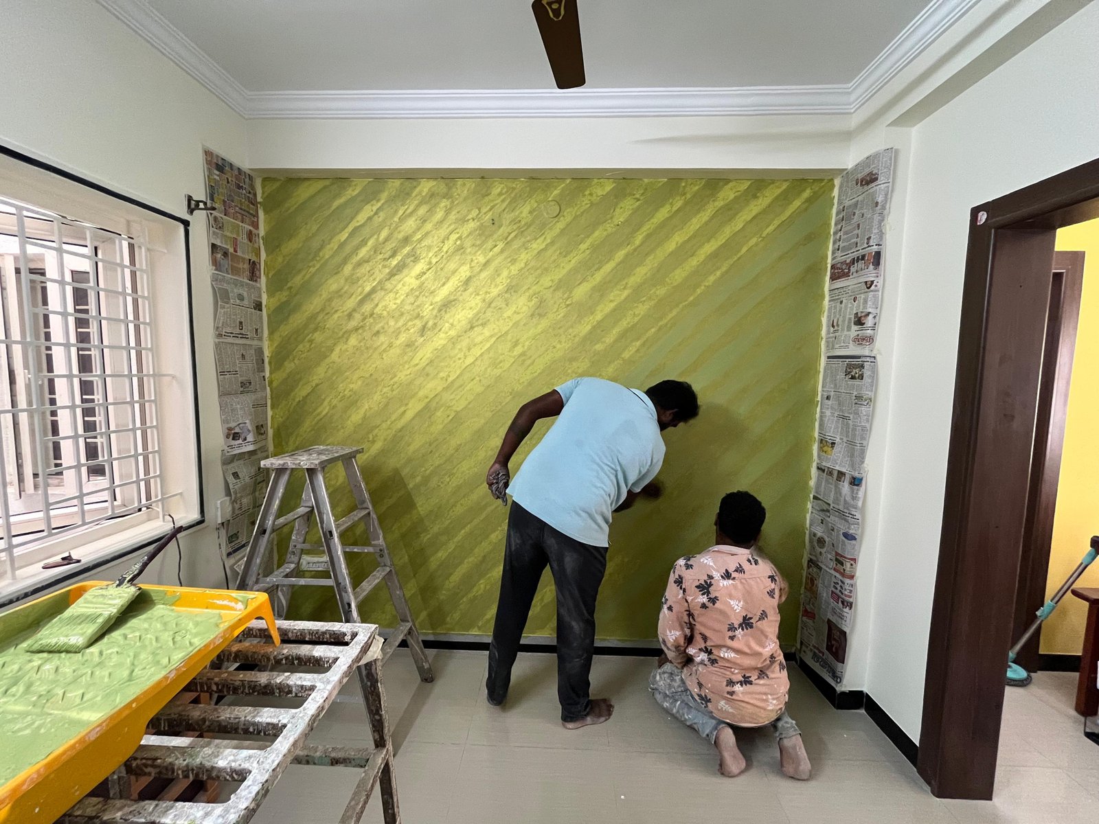 Premium wall texture painting in Coimbatore