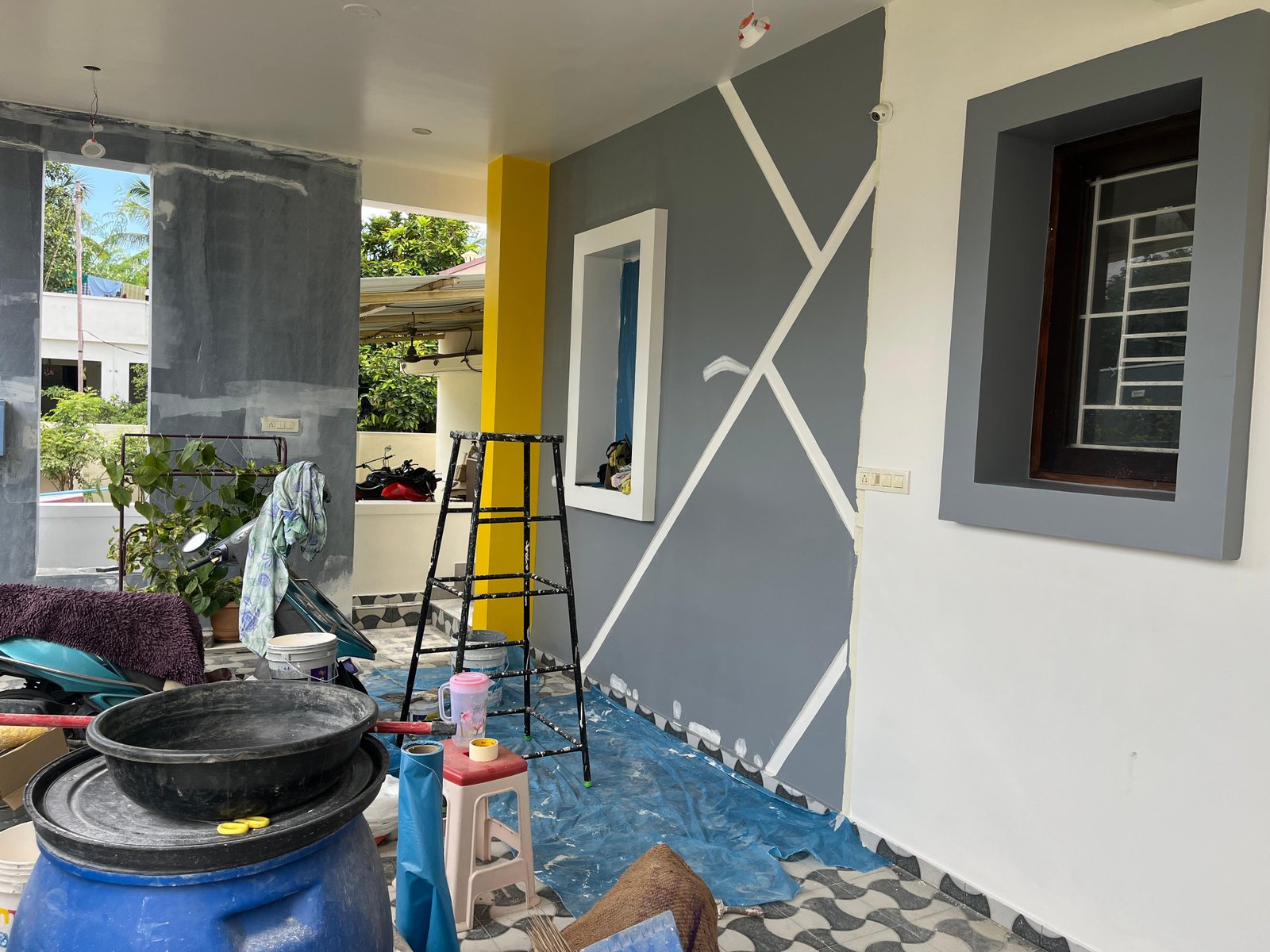 Premium wall texture painting in Coimbatore