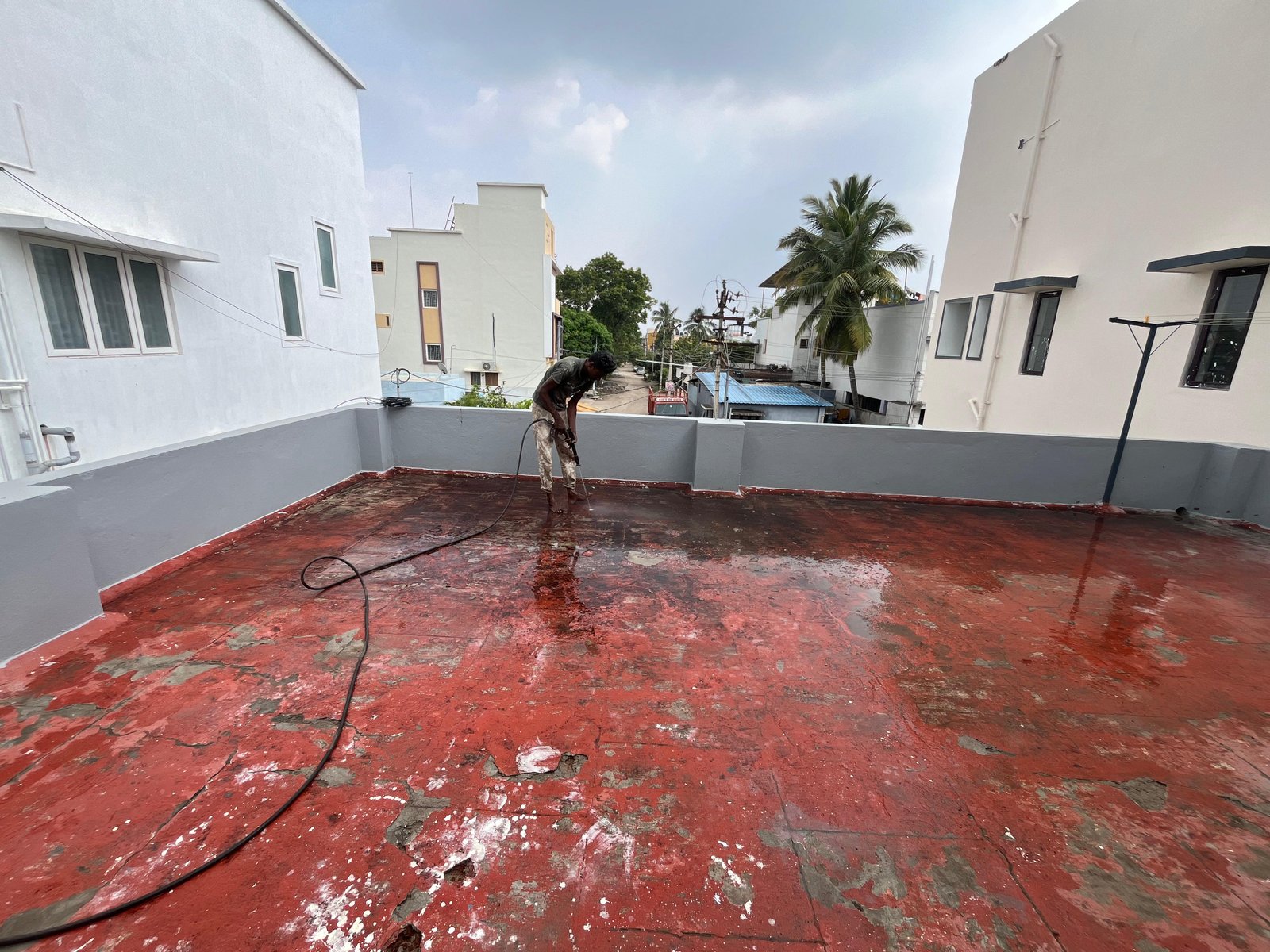 Waterproofing work by Annai Paints